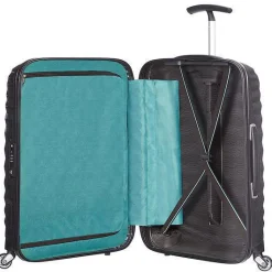Lite-Shock - 4-Rollen-Kabinentrolley S 55 cm (black)