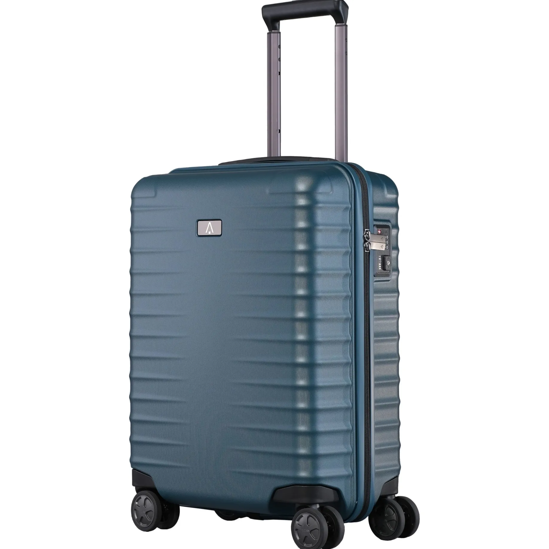 LITRON - 4-Rollen-Kabinentrolley 55 cm (Petrol)
