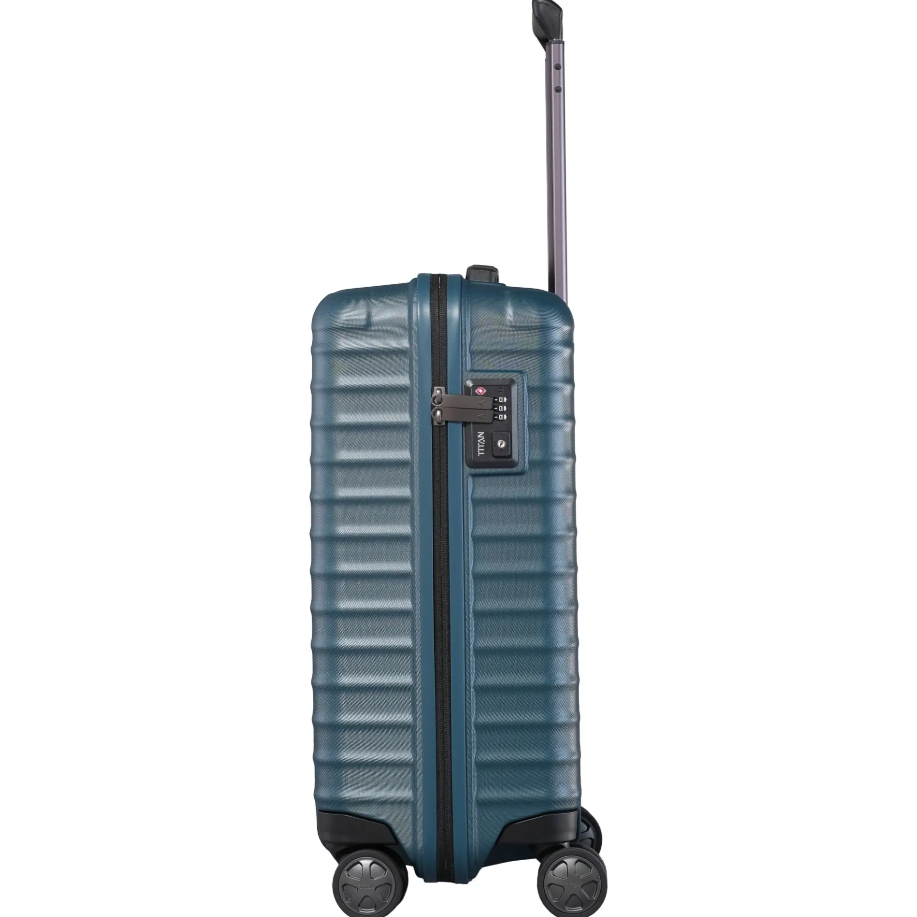 LITRON - 4-Rollen-Kabinentrolley 55 cm (Petrol)
