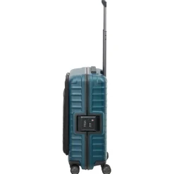 LITRON FRAME - 4-Rollen-Kabinentrolley mit Vortasche 55 cm (petrol)