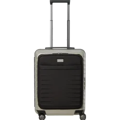 LITRON FRAME - 4-Rollen-Kabinentrolley mit Vortasche 55 cm (champagner)