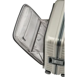 LITRON FRAME - 4-Rollen-Kabinentrolley mit Vortasche 55 cm (champagner)