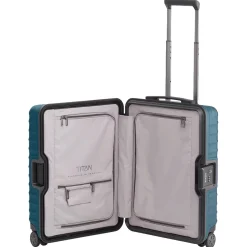 LITRON FRAME - 4-Rollen-Kabinentrolley 55 cm (petrol)