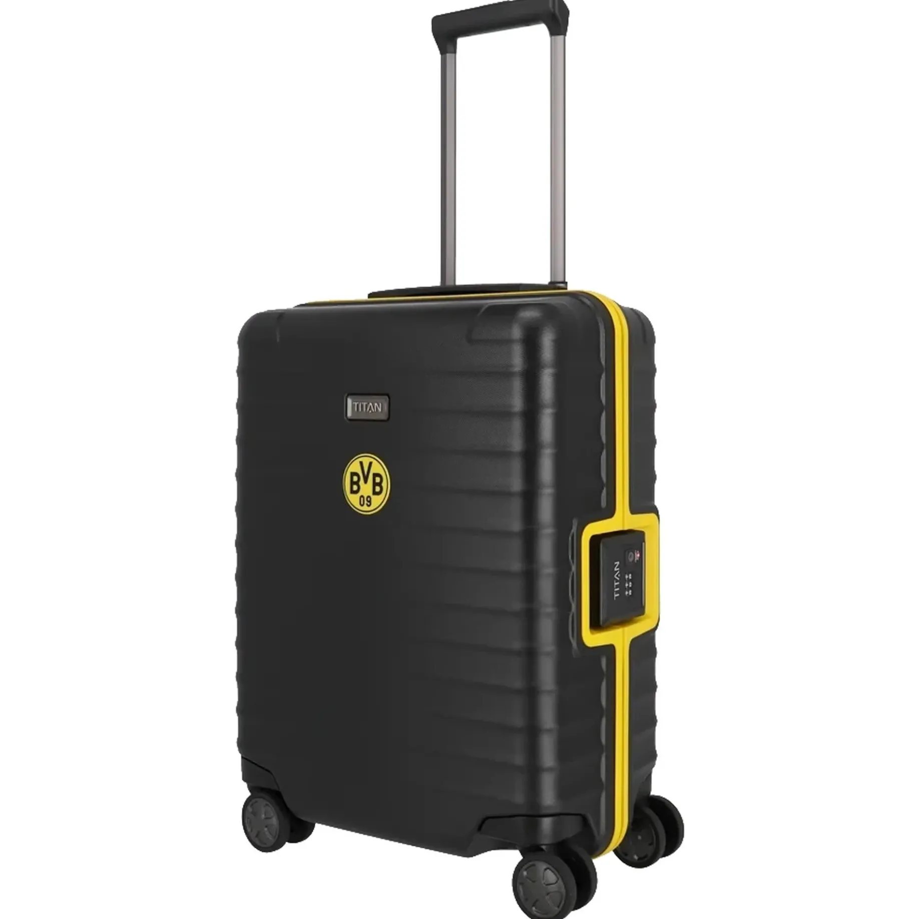 LITRON FRAME BVB Edition - 4-Rollen-Kabinentrolley 55 cm (schwarz/gelb)