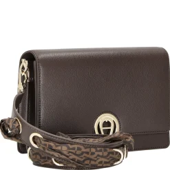 Livia - Umhängetasche + Tuch 24 cm M (espresso brown)