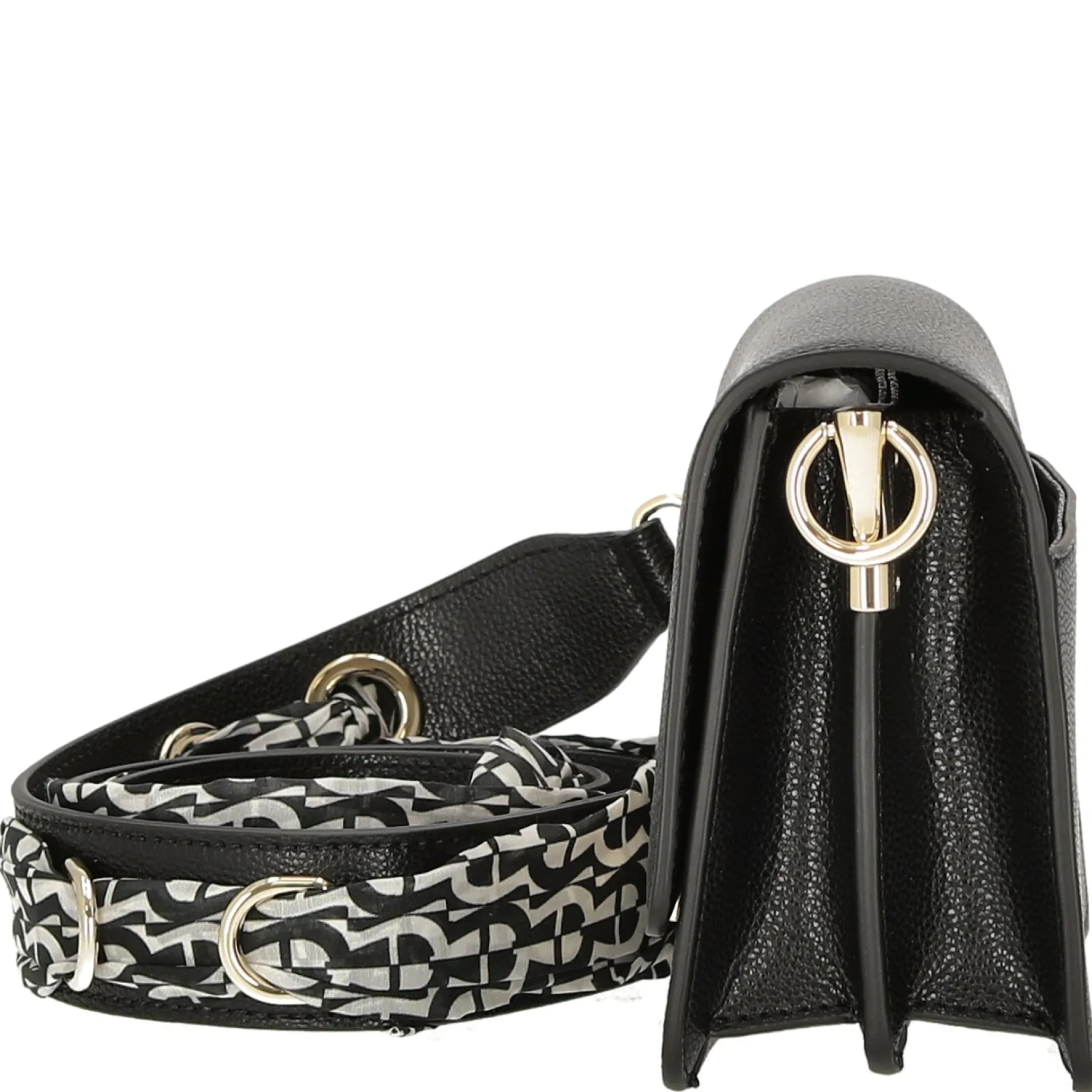Livia - Umhängetasche + Tuch 20 cm S (black)