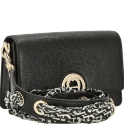 Livia - Umhängetasche + Tuch 20 cm S (black)