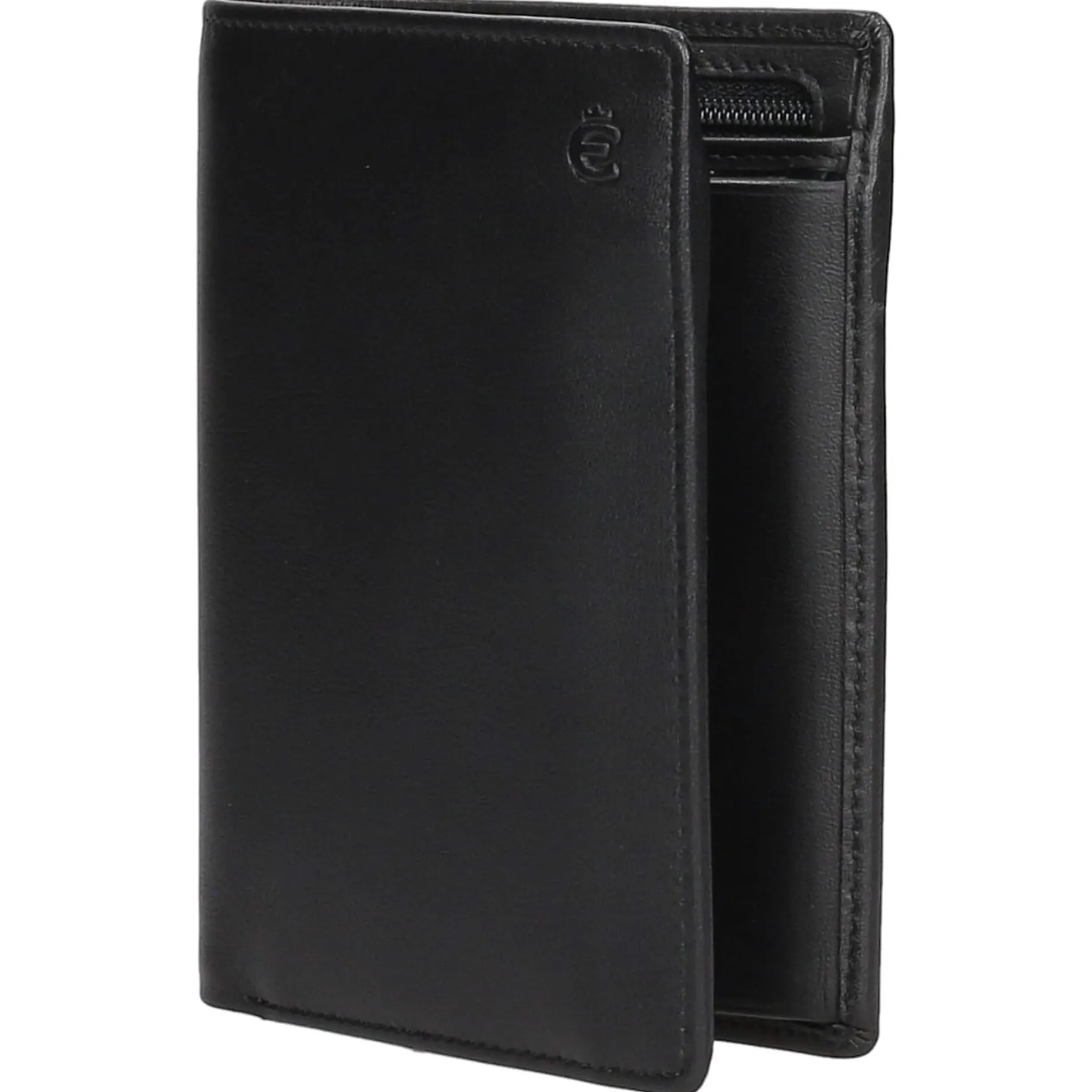 Logo - Geldbörse 12cc 13 cm RFID (black)