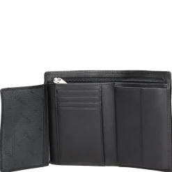 Logo - Geldbörse 12cc 13 cm RFID (black)
