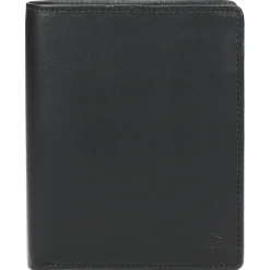 Logo - Geldbörse 12cc 12.5 cm RFID CARDSAFE (black)