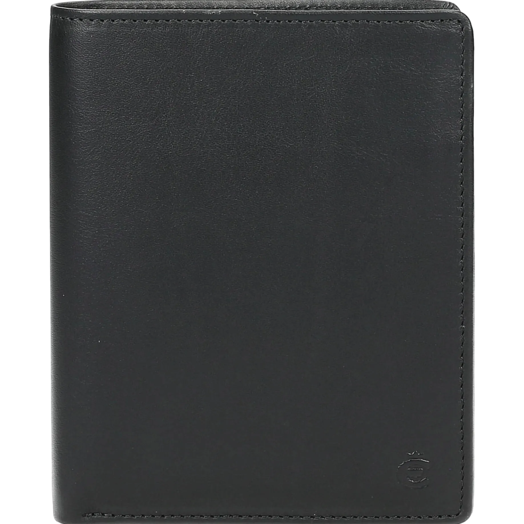 Logo - Geldbörse 12cc 12.5 cm RFID CARDSAFE (black)