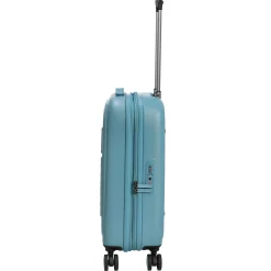 Logoduck+ - 4-Rollen-Kabinentrolley 52 cm erw. (aqua)