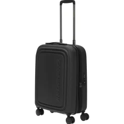 Logoduck+ - 4-Rollen-Kabinentrolley 52 cm erw. (black)