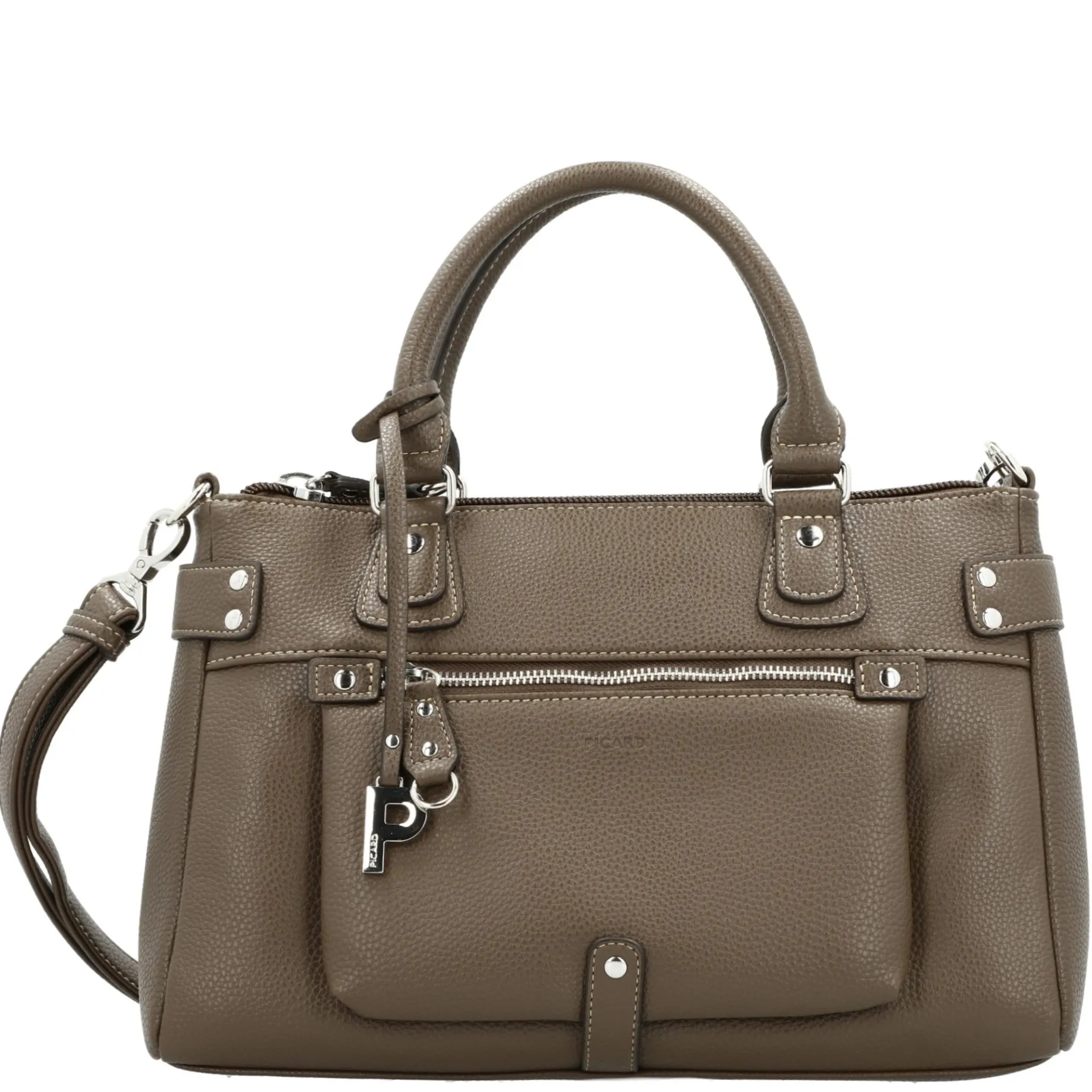 Loire - Henkeltasche 33 cm Synthetik (taupe)