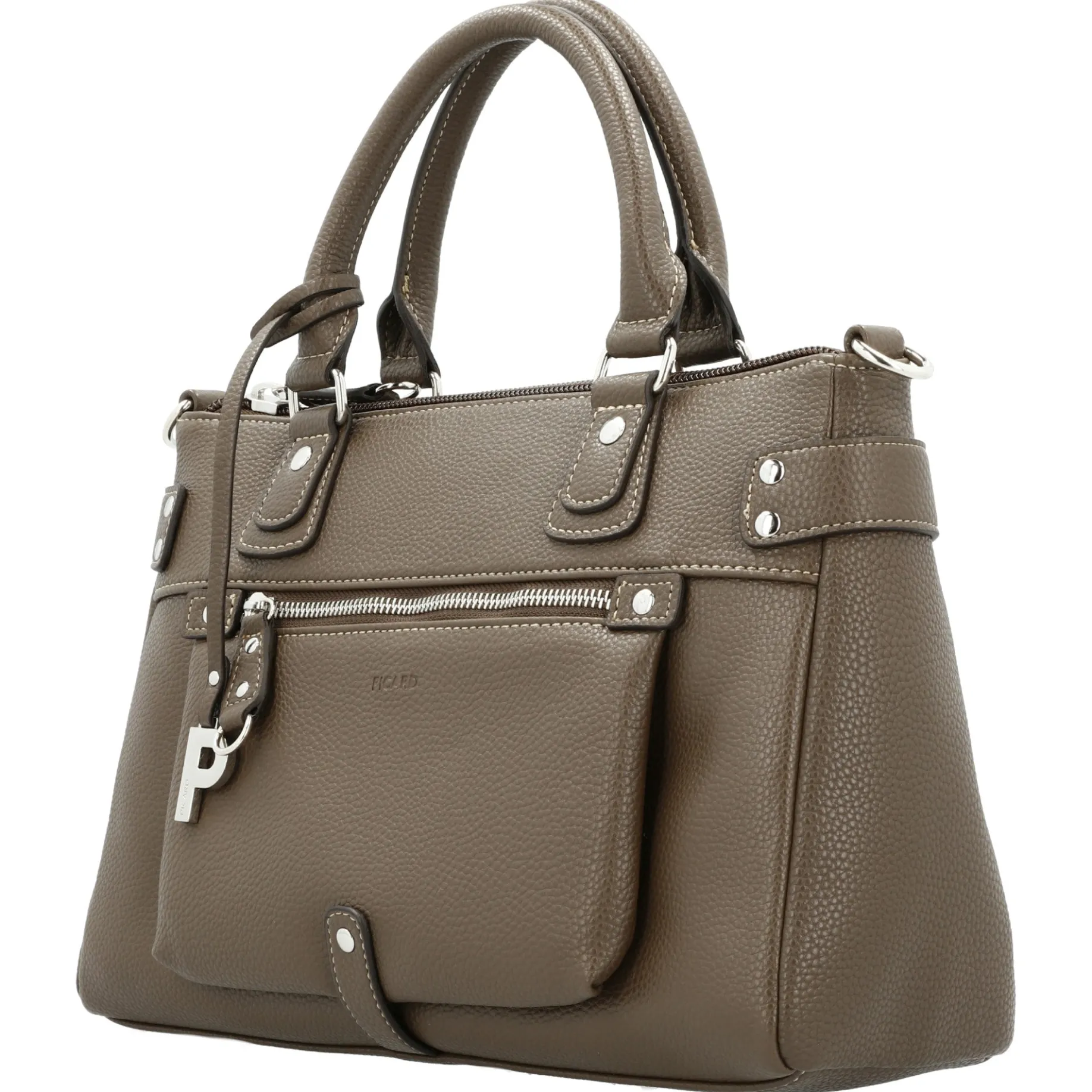 Loire - Henkeltasche 33 cm Synthetik (taupe)