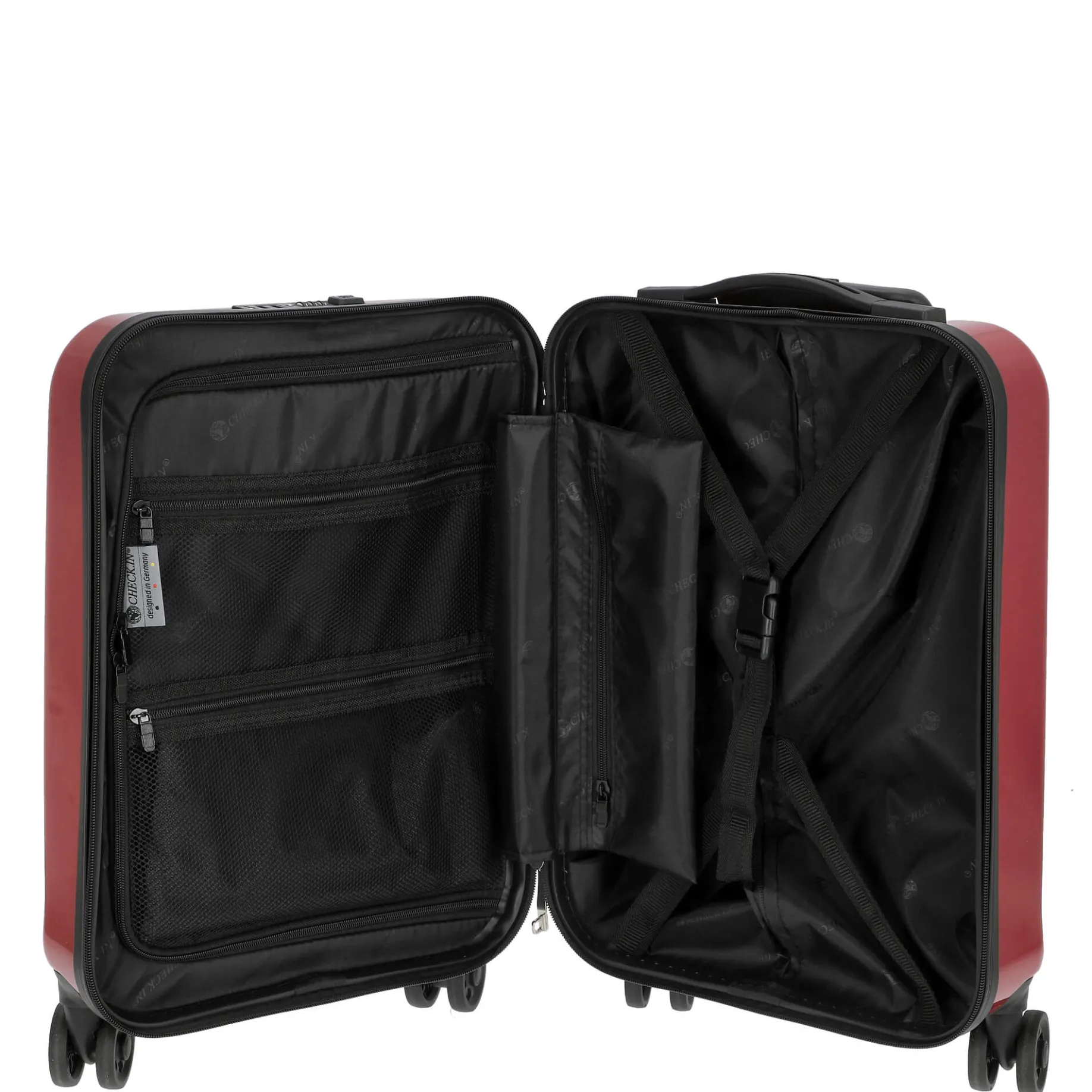 London 2.0 - 4-Rollen-Trolley 50 cm (beere)