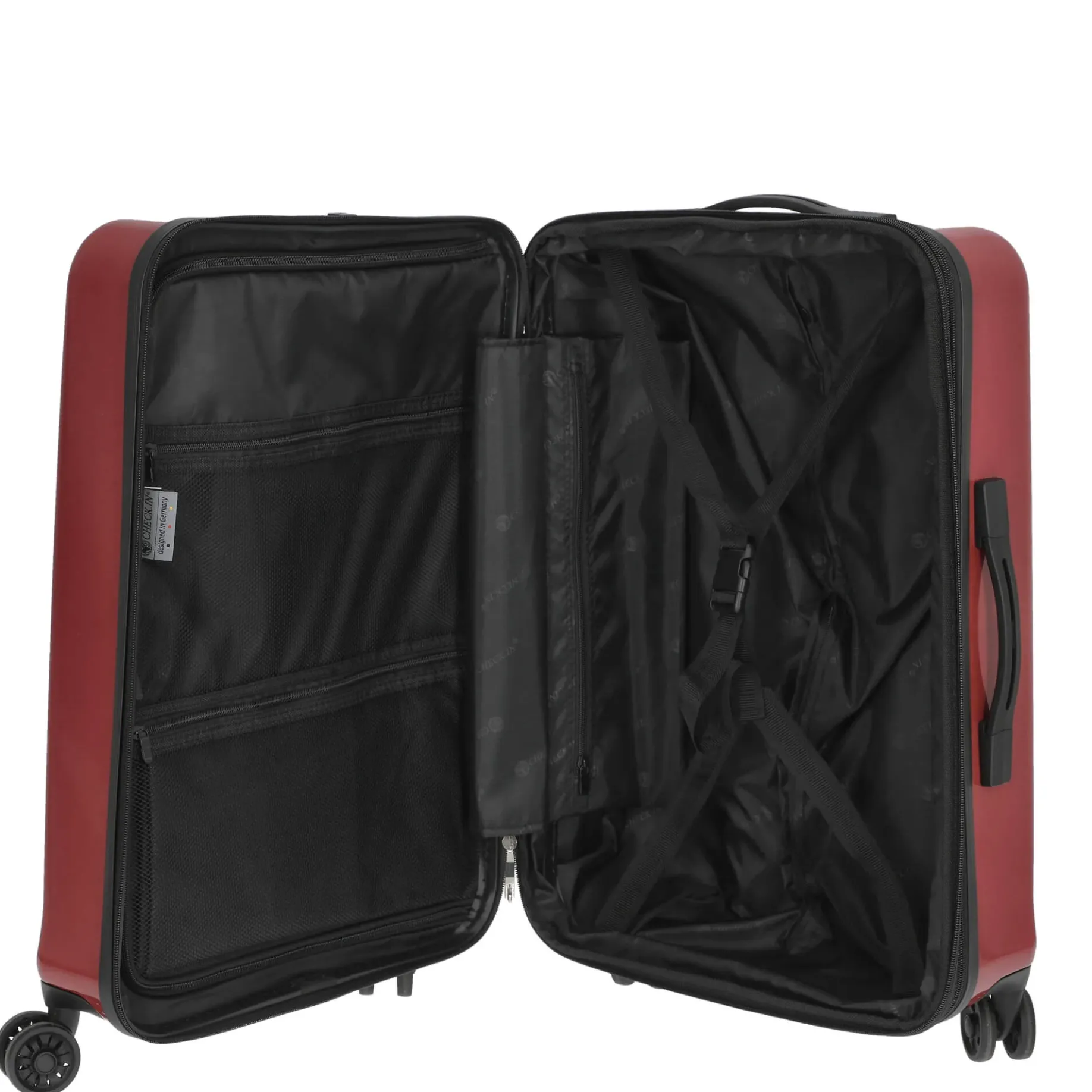 London 2.0 - 4-Rollen-Trolley 67 cm (beere)