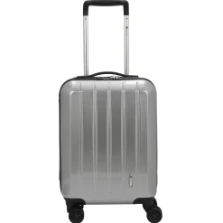 London 2.0 - 4-Rollen-Trolley 50 cm (carbon silber)