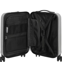 London 2.0 - 4-Rollen-Trolley 50 cm (carbon silber)