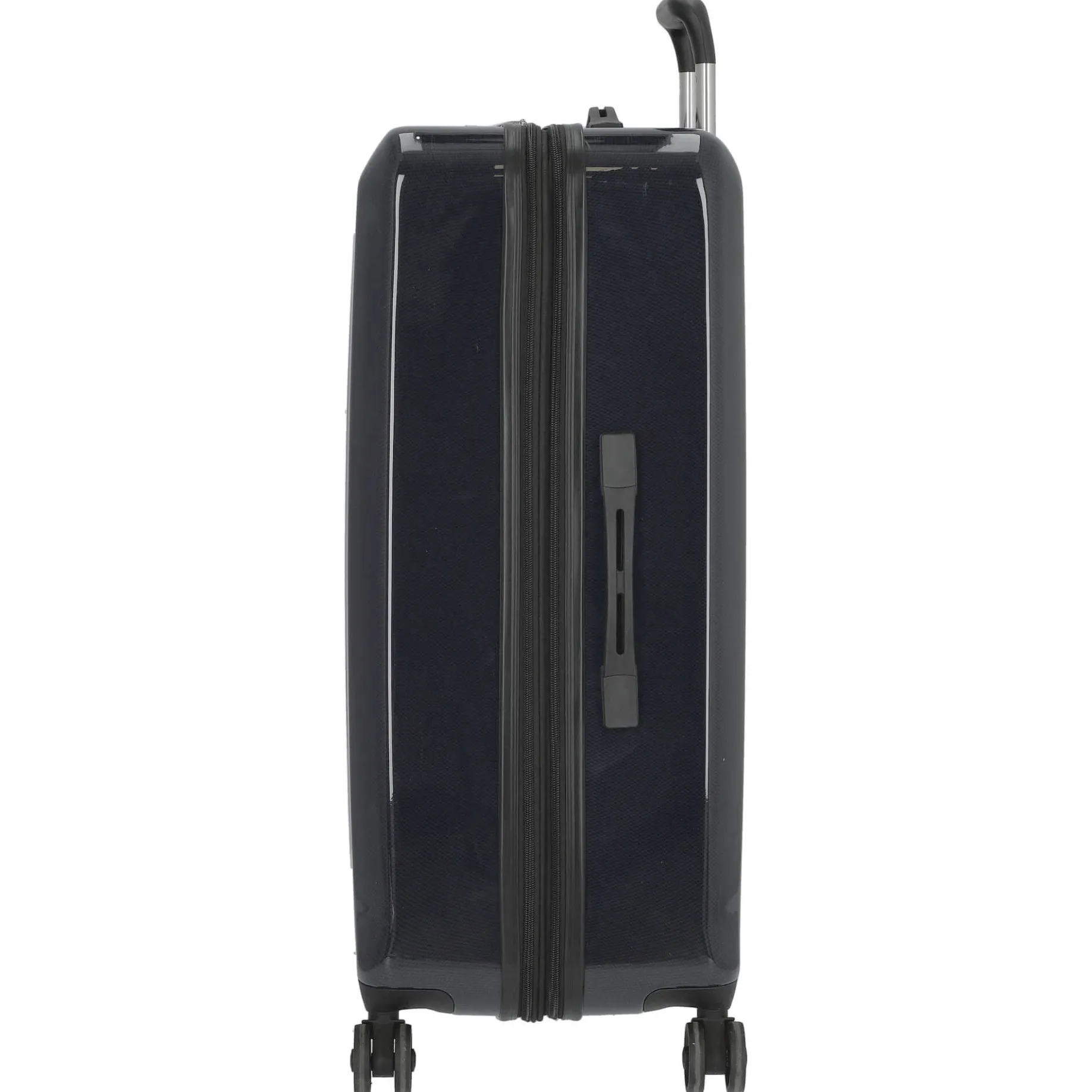 London 2.0 - 4-Rollen-Trolley 75 cm (carbon blau)