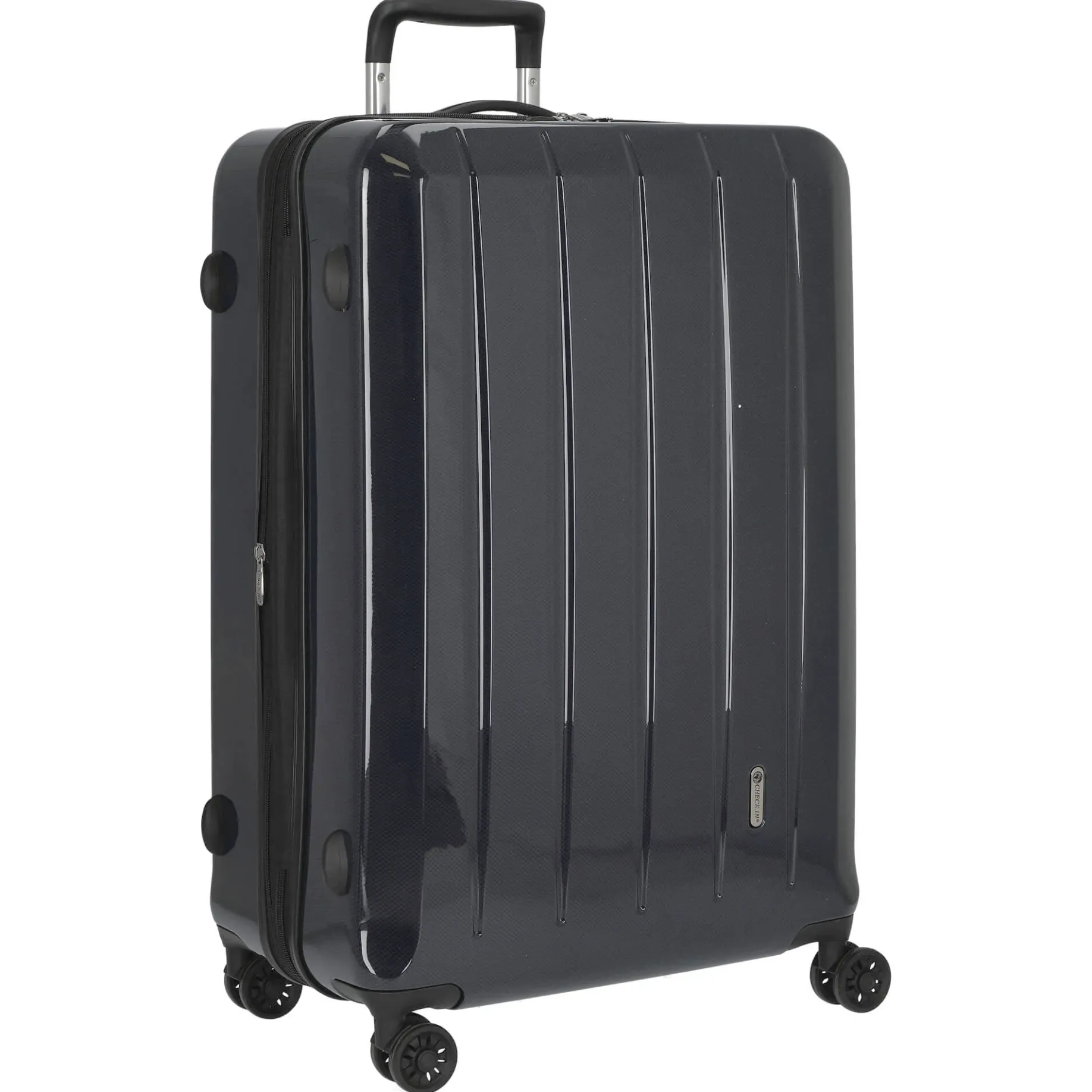 London 2.0 - 4-Rollen-Trolley 75 cm (carbon blau)