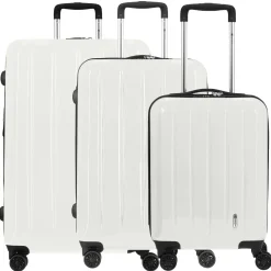 London 2.0 Trolley-Set 3tlg. (weiss)