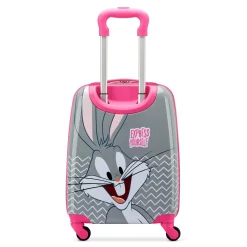 Looney Tunes Kids - 4-Rollen-Kindertrolley 44 cm (Bugs Bunny Grigio)