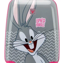 Looney Tunes Kids - 4-Rollen-Kindertrolley 44 cm (Bugs Bunny Grigio)