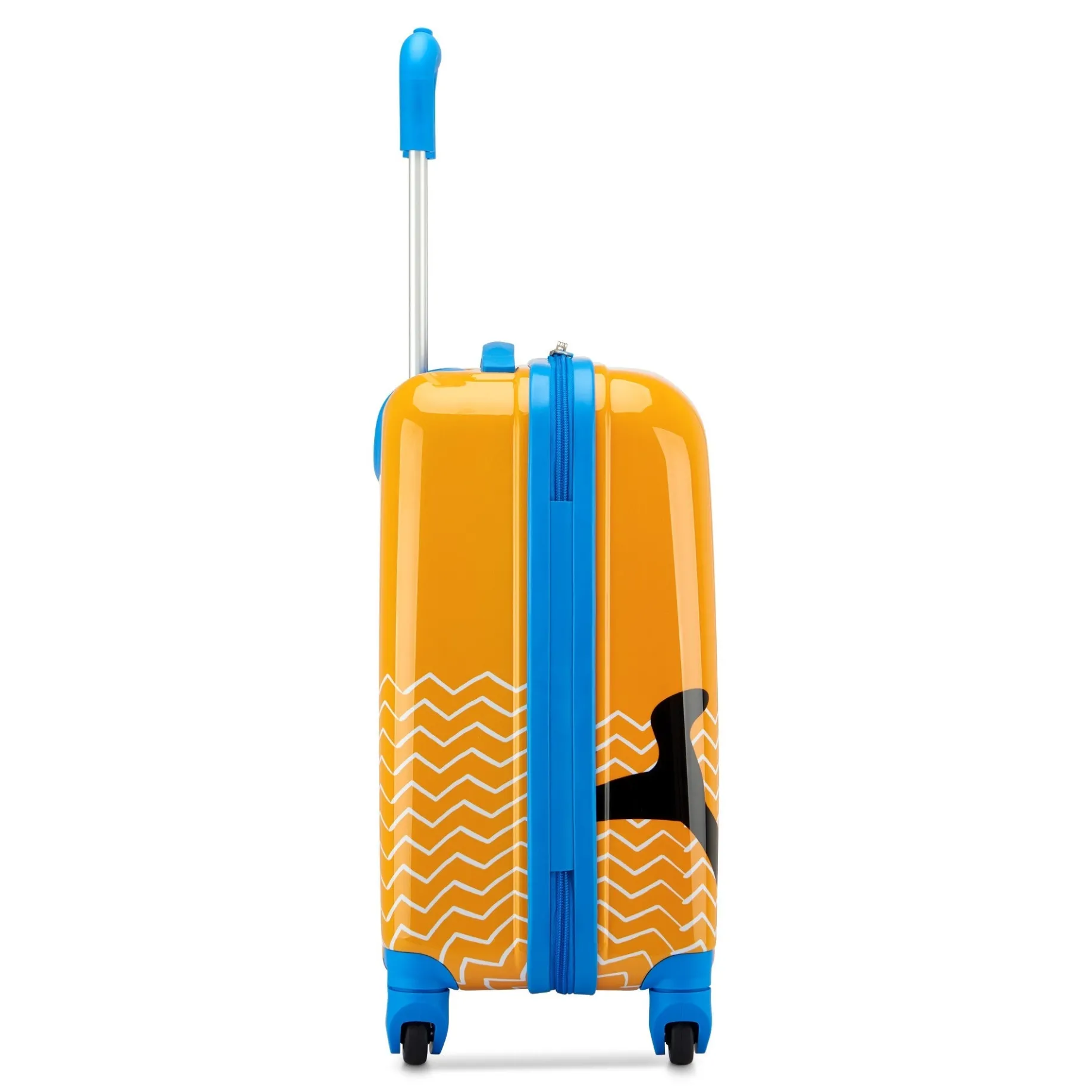 Looney Tunes Kids - 4-Rollen-Kindertrolley 44 cm (Daffy Duck Arancio)