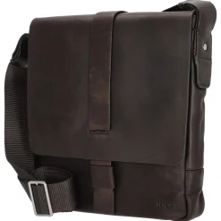 Loreto Paris - Schultertasche 26 cm (seal brown)