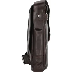 Loreto Paris - Schultertasche 26 cm (seal brown)