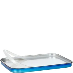 Lunchbox Stainless Steel Solid 18 cm - Brotzeitbox (Bold Blue/Purple)