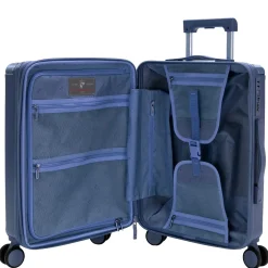 Luxe - 4-Rollen-Kabinentrolley S 53 cm erw. (navy)