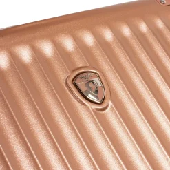 Luxe - 4-Rollen-Kabinentrolley S 53 cm erw. (rose gold)
