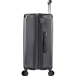 Luxe - 4-Rollen-Trolley M 66 cm erw. (gunmetal)