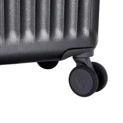 Luxe - 4-Rollen-Trolley M 66 cm erw. (gunmetal)
