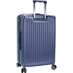 Luxe - 4-Rollen-Trolley M 66 cm erw. (navy)