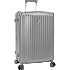 Luxe - 4-Rollen-Trolley M 66 cm erw. (silver)