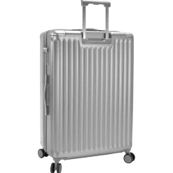 Luxe - 4-Rollen-Trolley Set 3tlg. L/M/S erw. (silver)