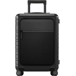M5 Essential - 4-Rollen-Kabinentrolley mit Vortasche S 55 cm (glossy black)