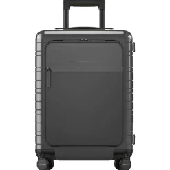 M5 Essential - 4-Rollen-Kabinentrolley mit Vortasche S 55 cm (glossy graphite)