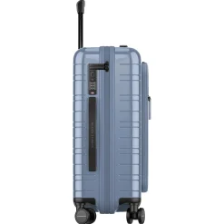 M5 Essential - 4-Rollen-Kabinentrolley mit Vortasche S 55 cm (glossy blue vega)