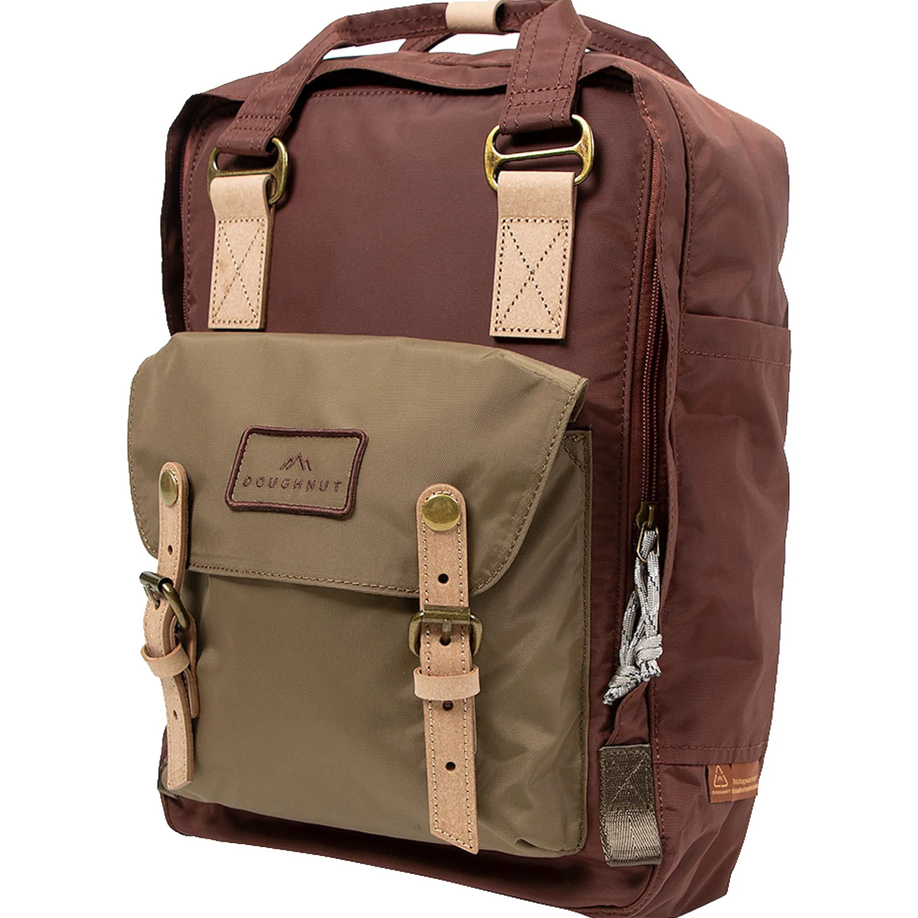Macaroon Jungle 16 - Rucksack 38 cm (maroon x khaki)