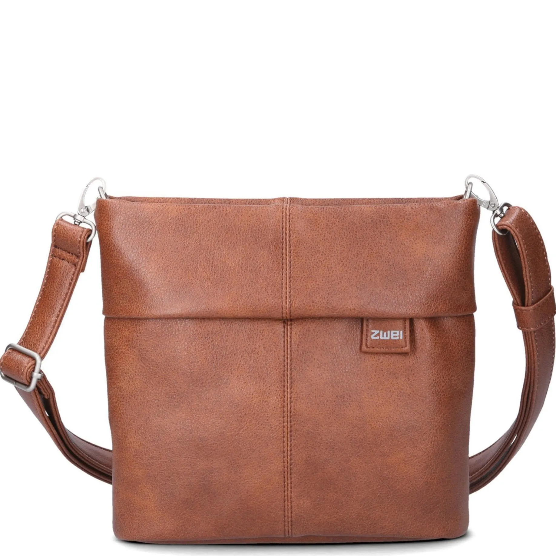 Mademoiselle M8 - Schultertasche 25 cm (cognac)