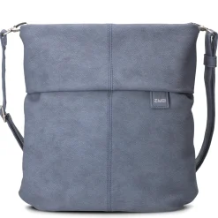 Mademoiselle M12 - Schultertasche 32 cm (nubuk-sky)