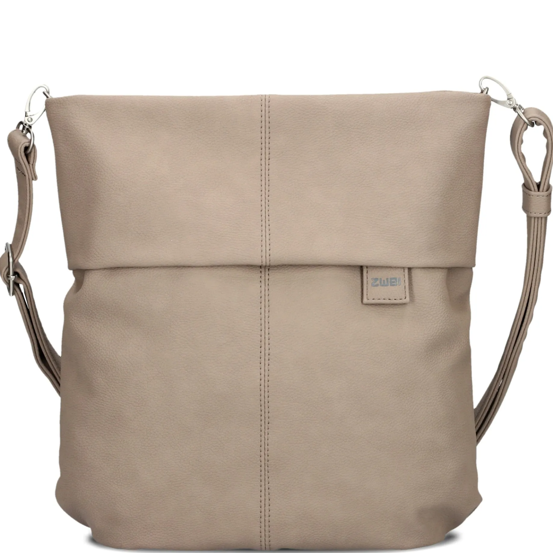 Mademoiselle M12 - Schultertasche 32 cm (nubuk-cappuccino)