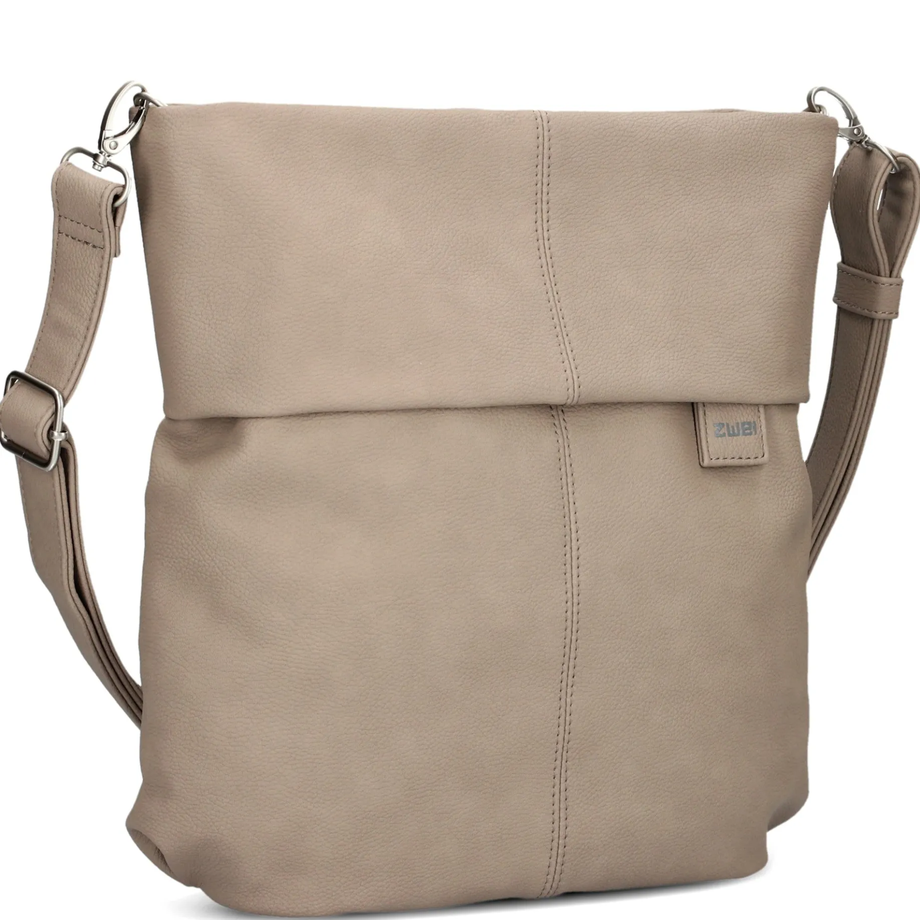 Mademoiselle M12 - Schultertasche 32 cm (nubuk-cappuccino)
