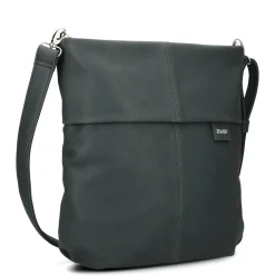 Mademoiselle M12 - Schultertasche 32 cm (velours-ash)