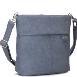 Mademoiselle M8 - Schultertasche 25 cm (nubuk-sky)