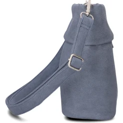 Mademoiselle M8 - Schultertasche 25 cm (nubuk-sky)